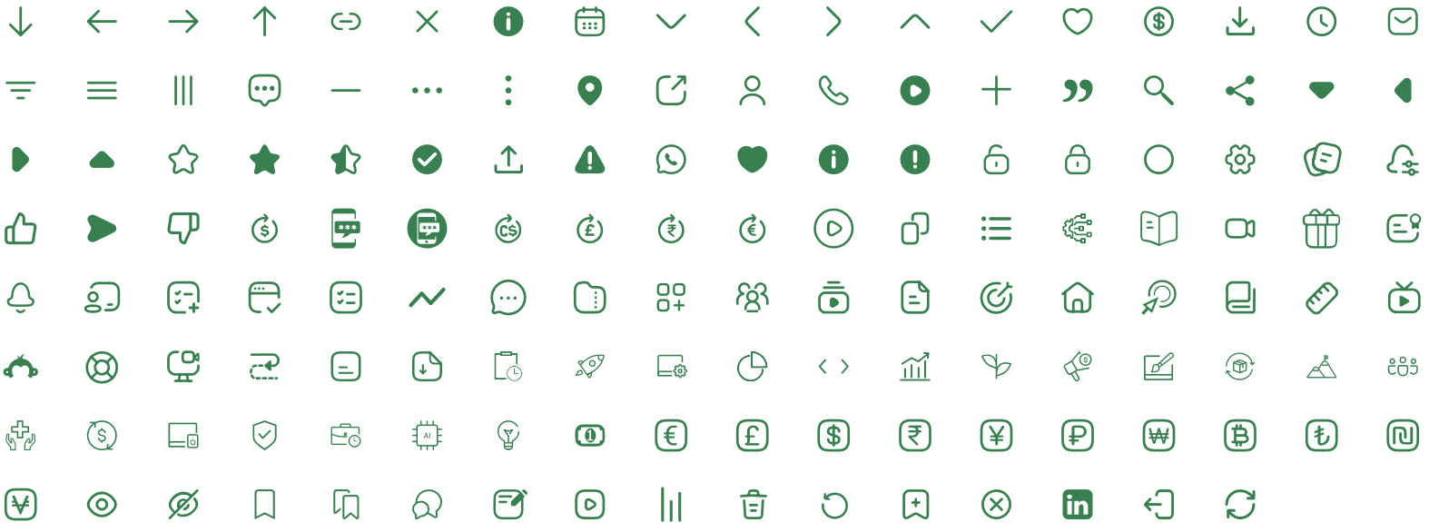 Blueprint Icon Set - Semantic Icon Collection